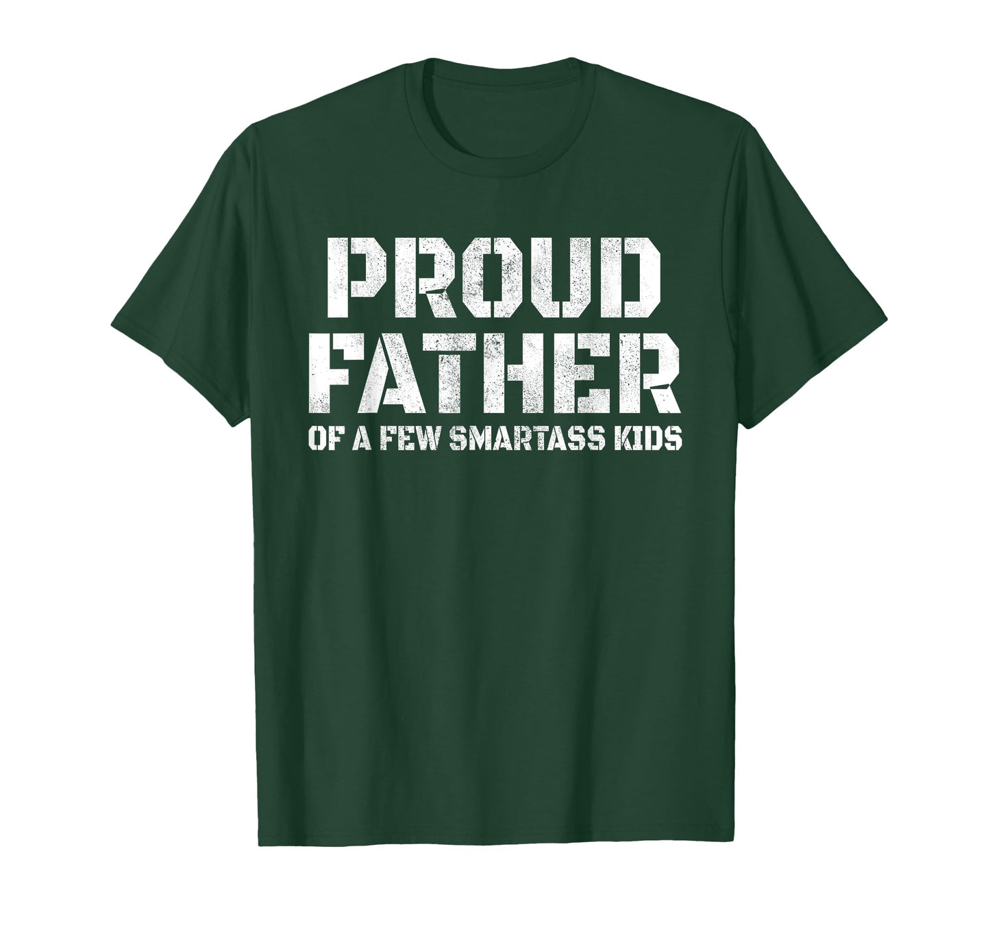 Proud Father of A Few Smart Kids Funny Birthday Father's Day T-Shirt
