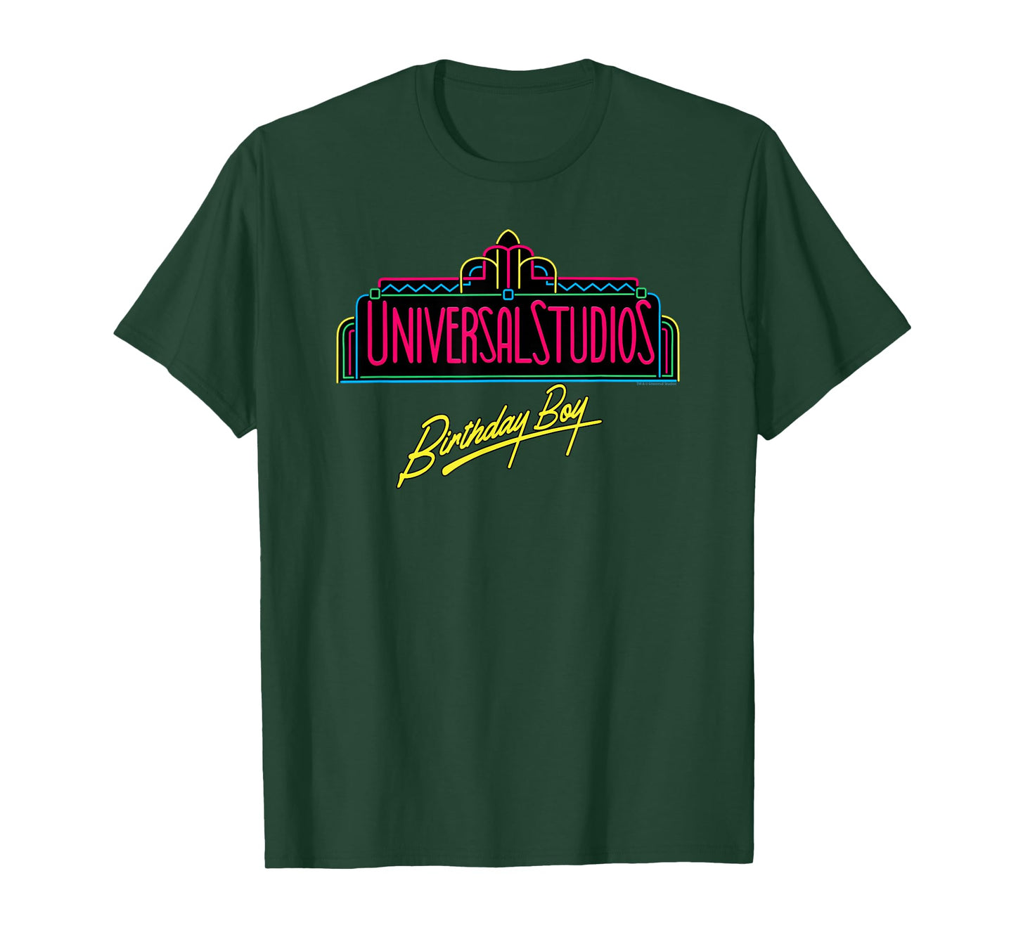 Universal Studios Marquee Birthday Boy T-Shirt