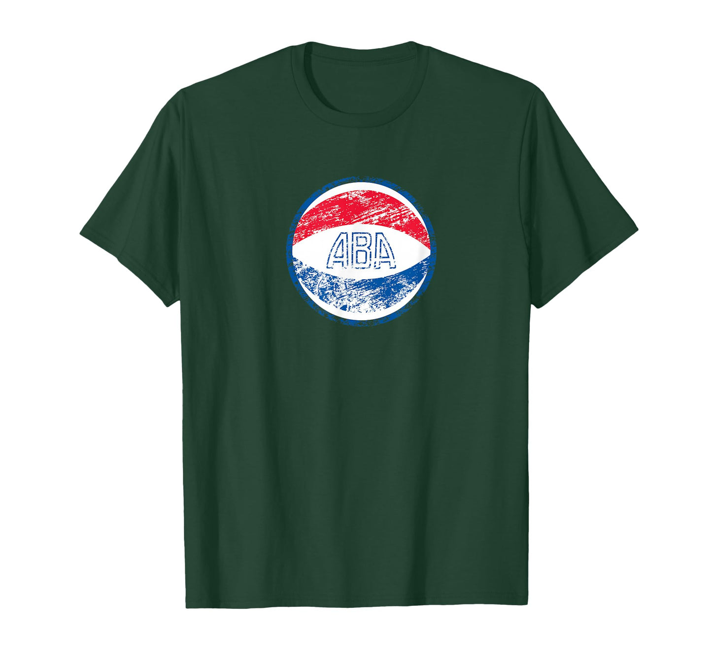 Distressed ABA Ball T-Shirt