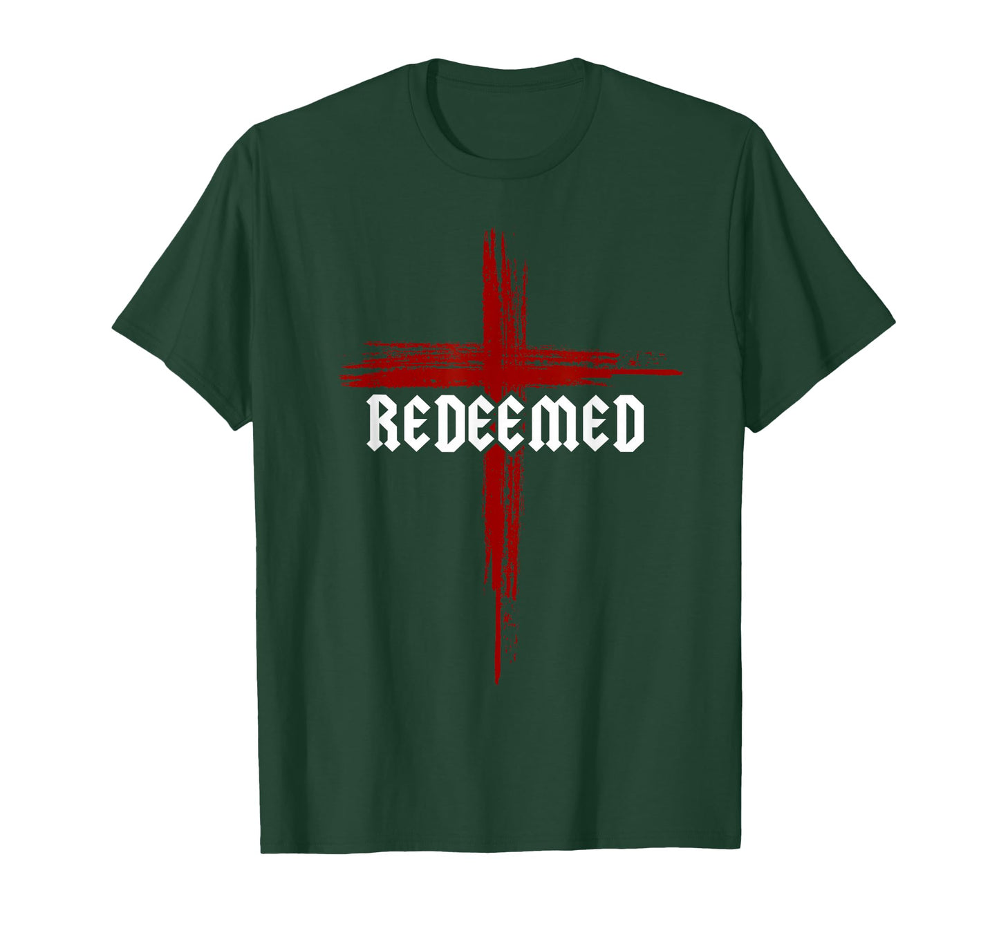 Redeemed Christian Cross Jesus Christ Faith Bible Religious T-Shirt