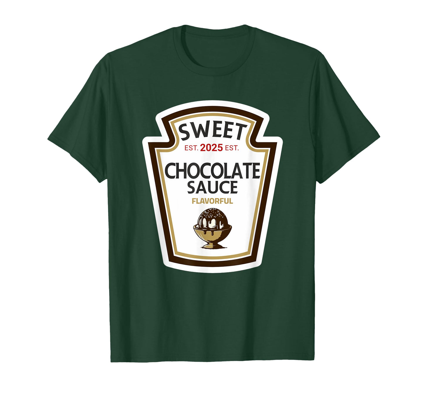 funny halloween shirt 2025 Gift Sweet Chocolate Sauce DIY T-Shirt