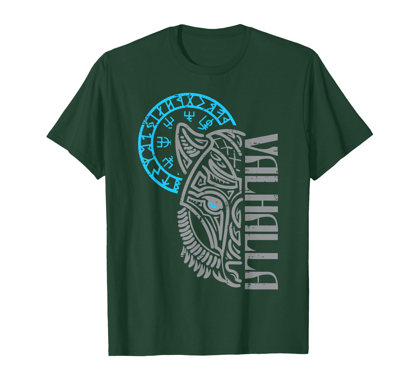 Viking Valhalla Wolf Mask Norse Mythology Men Women Kids T-Shirt