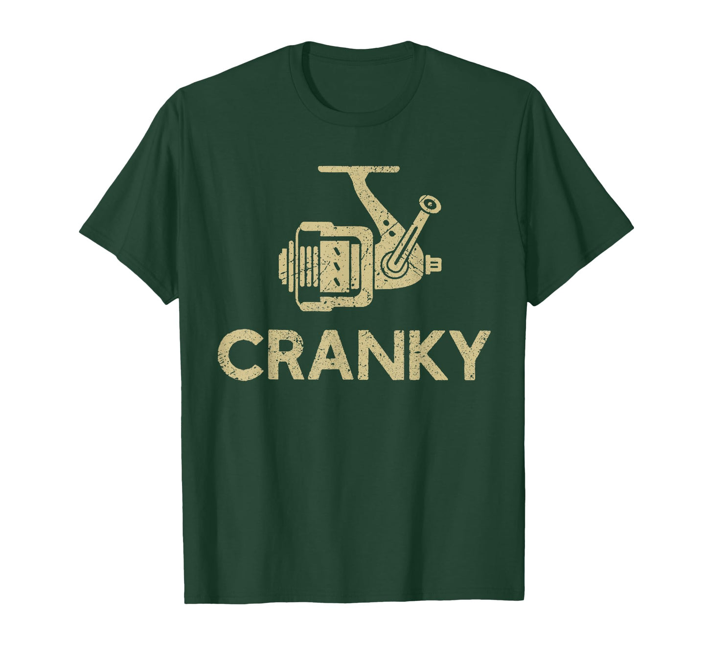Crankbait Fishing Lure - Cranky Funny Gift Ideas For Fishing T-Shirt