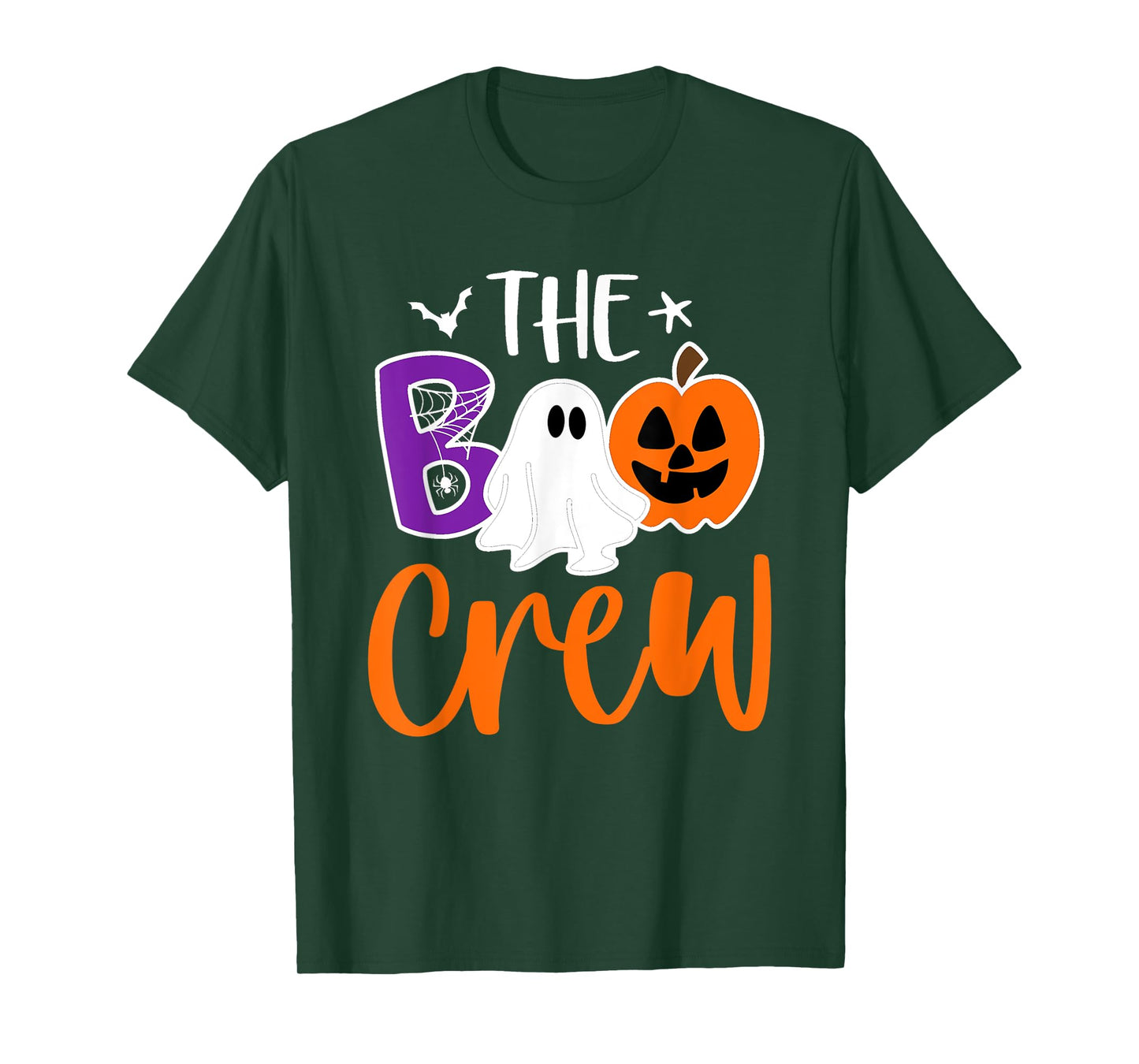 Halloween The Boo Crew Cute Ghost Spooky Family Matching T-Shirt