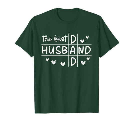 The Best Dad Husband Father's Day Birthday Daddy from Wife T-Shirt