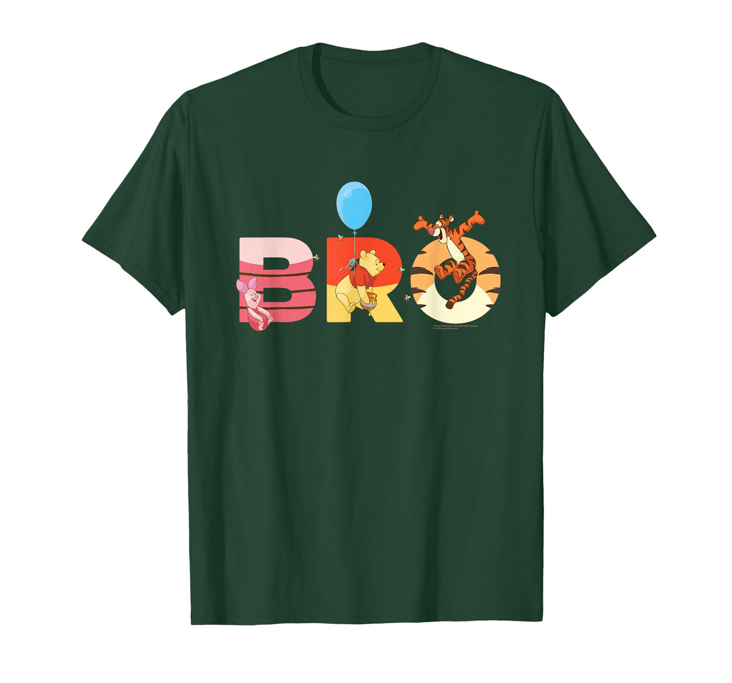Disney Winnie the Pooh and Friends Bro Family Trip Matching T-Shirt