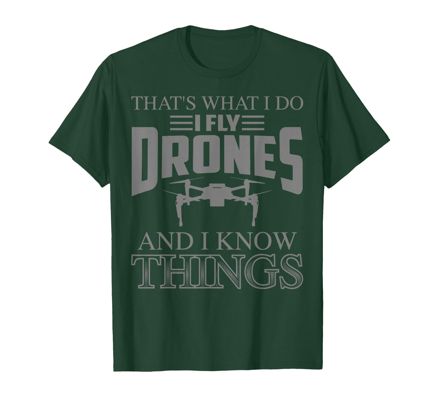 Funny Drone Art for Men Women Boys Drone Racing Drone Pilot T-Shirt
