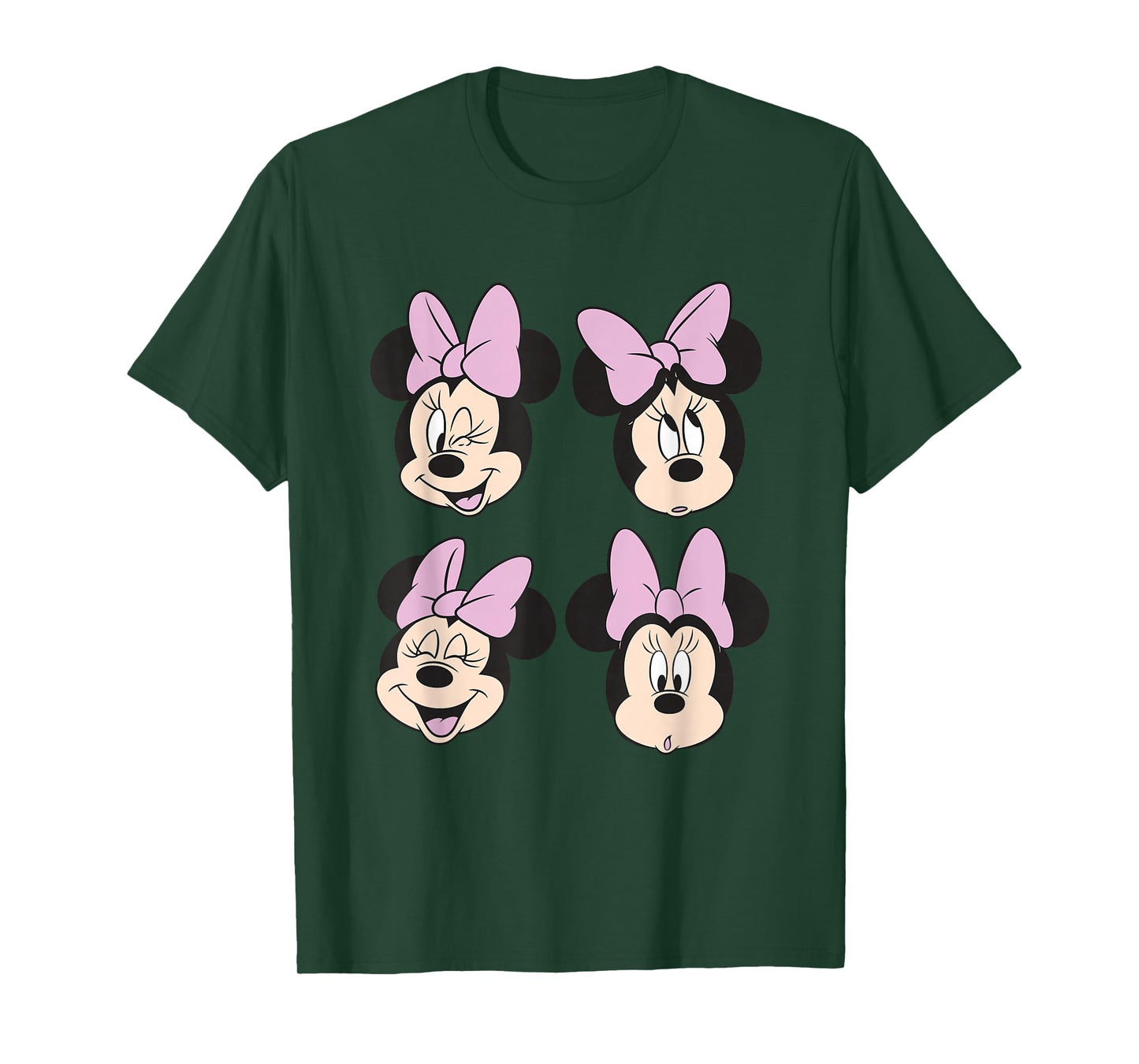 Disney Mickey and Friends Minnie Four Expressions T-Shirt