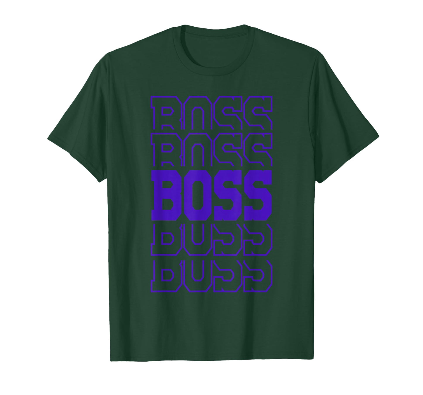 Cute Personalized Boss Birthday Matching Family T-Shirt