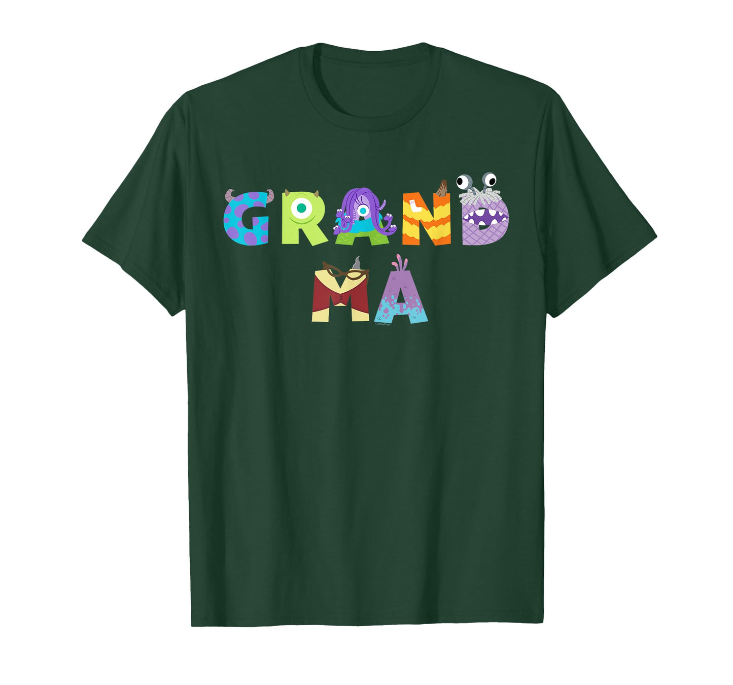 Disney & Pixar's Monsters, Inc. Grandma Matching Family Trip T-Shirt