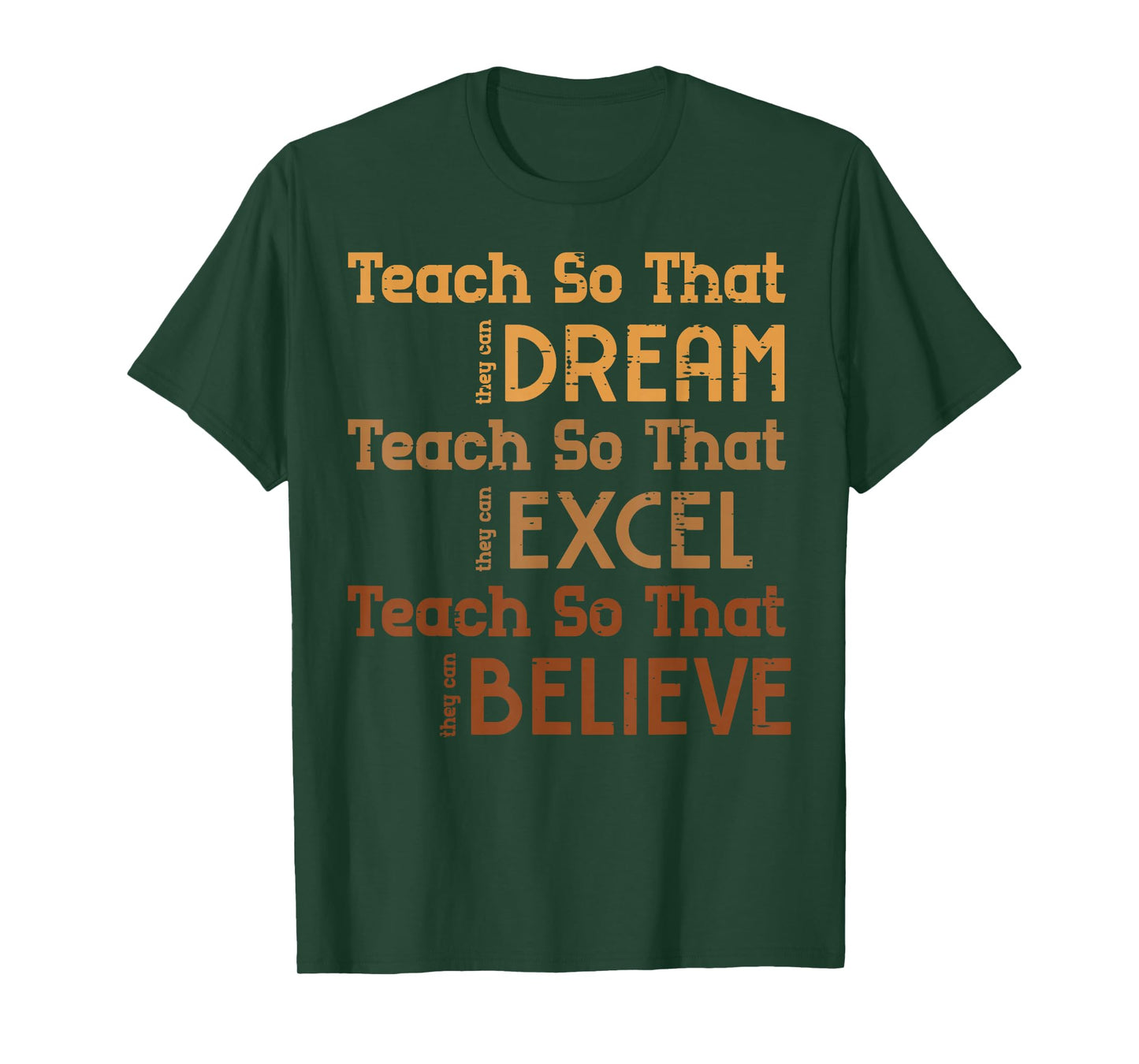 Black History Teach So They Can Dream Teacher Women Men T-Shirt