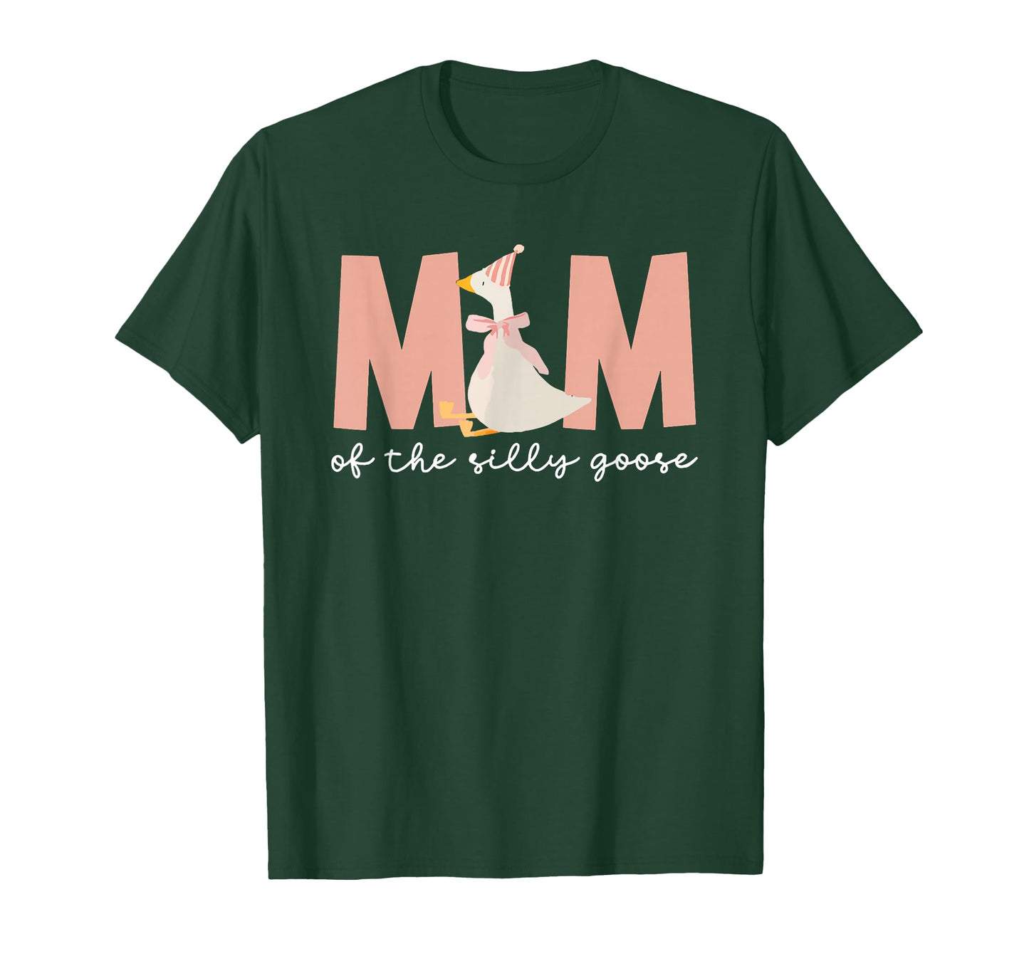 Mom of The Silly Goose Silly Goose Birthday Matching Family T-Shirt