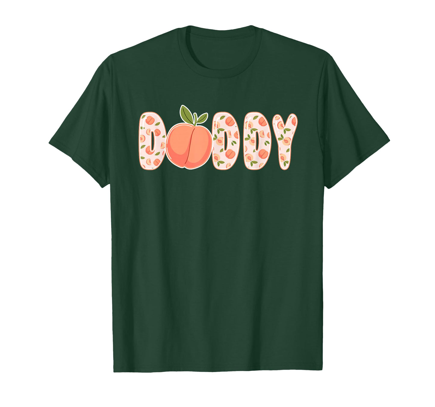 Daddy Peach First Bday One Sweet Peach Family Matching T-Shirt