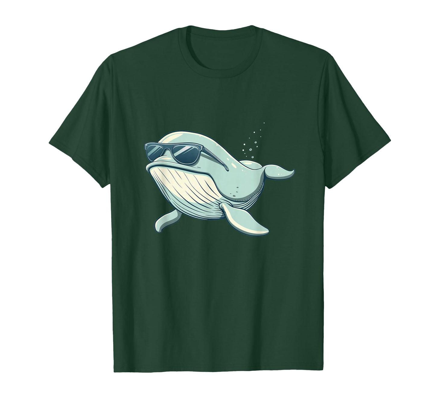 Cool Sunglasses Whale Costume for Boys and Girls T-Shirt