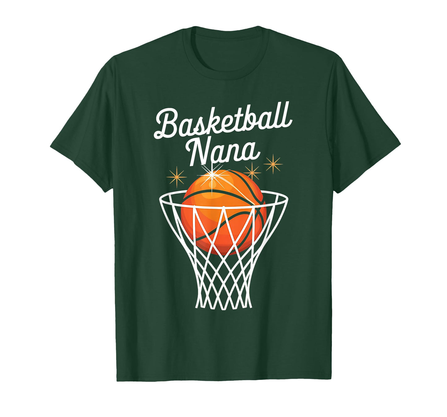 Basketball Grandma Nana Basketball Hoop Mothers Day T-Shirt