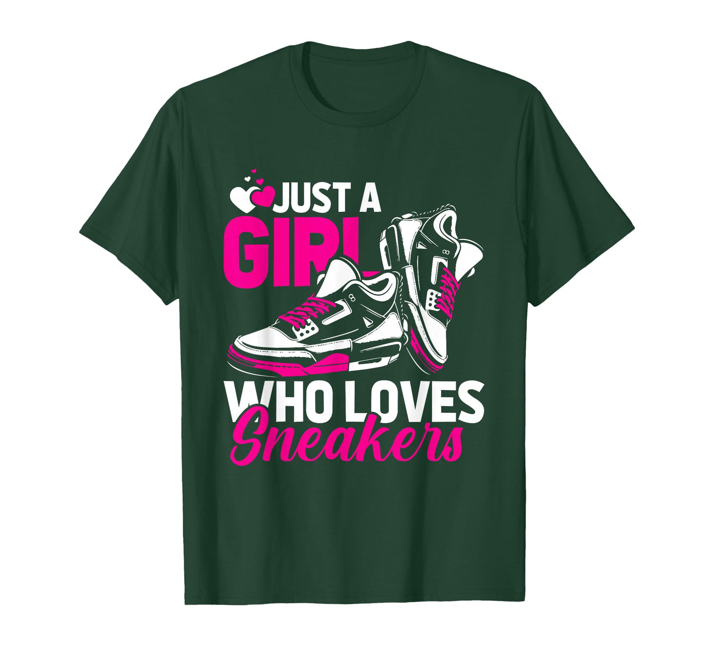 Sneaker Head - Streetwear Just A Girl Who Loves Sneakers T-Shirt