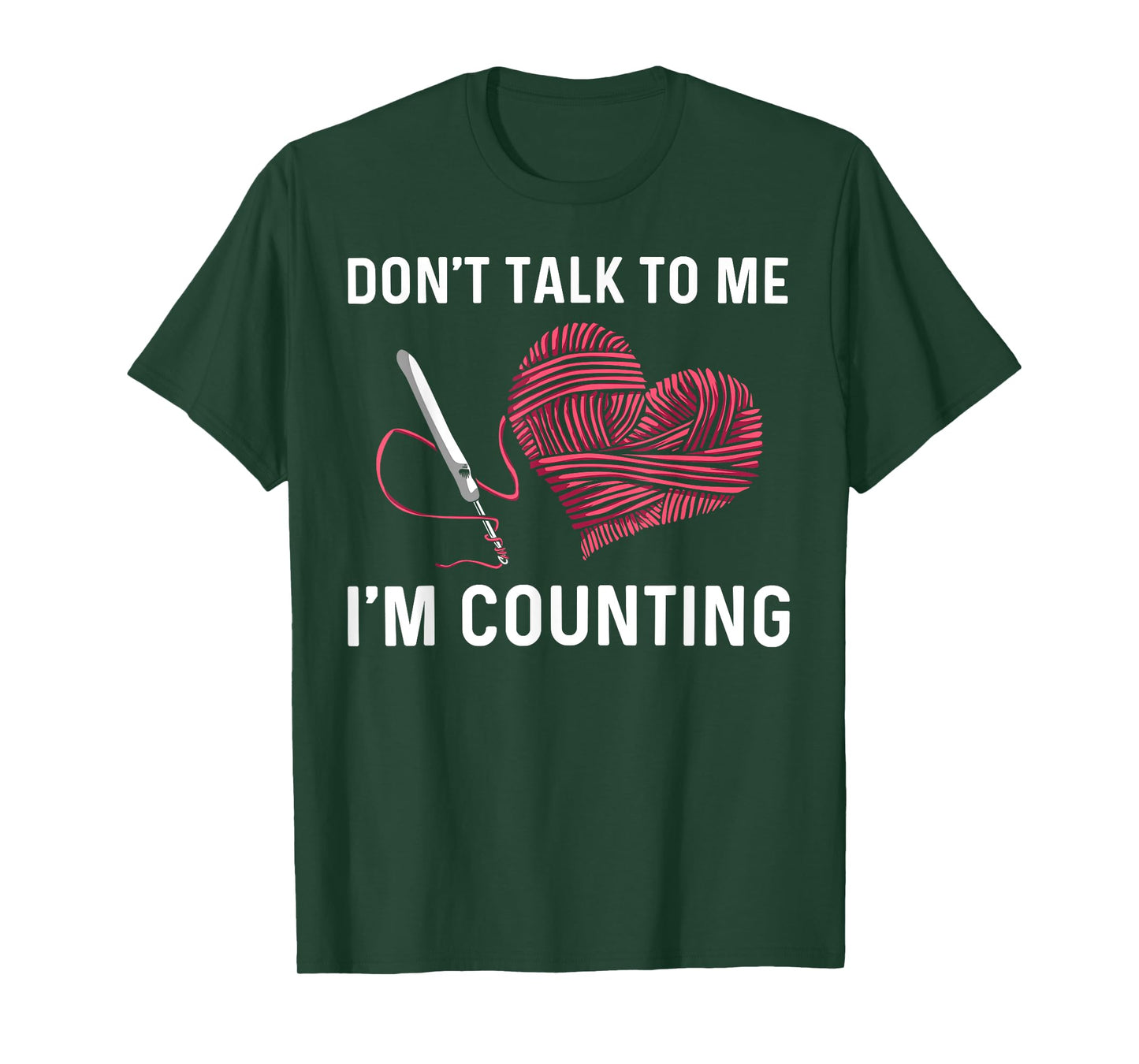 Funny Crocheting Art For Men Women Crocheter Crochet Lover T-Shirt