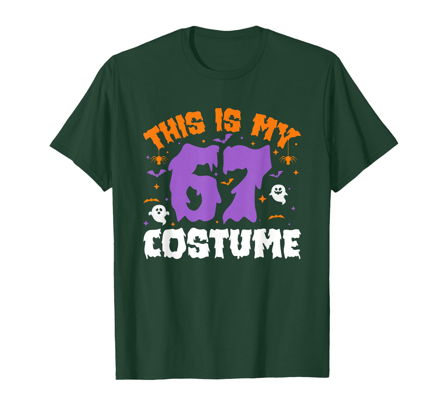 This is My Halloween 67 Costume Number 6 7 Meme Six Seven T-Shirt