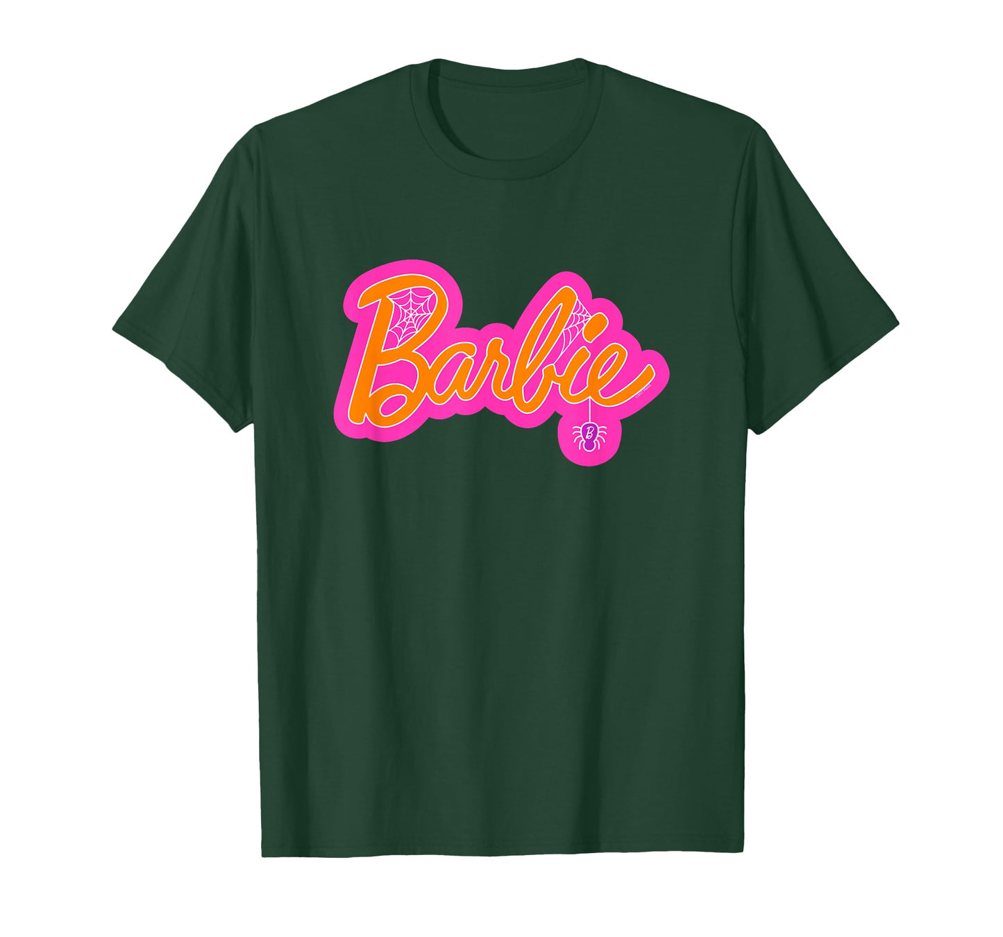 Barbie - Orange Halloween Logo T-Shirt