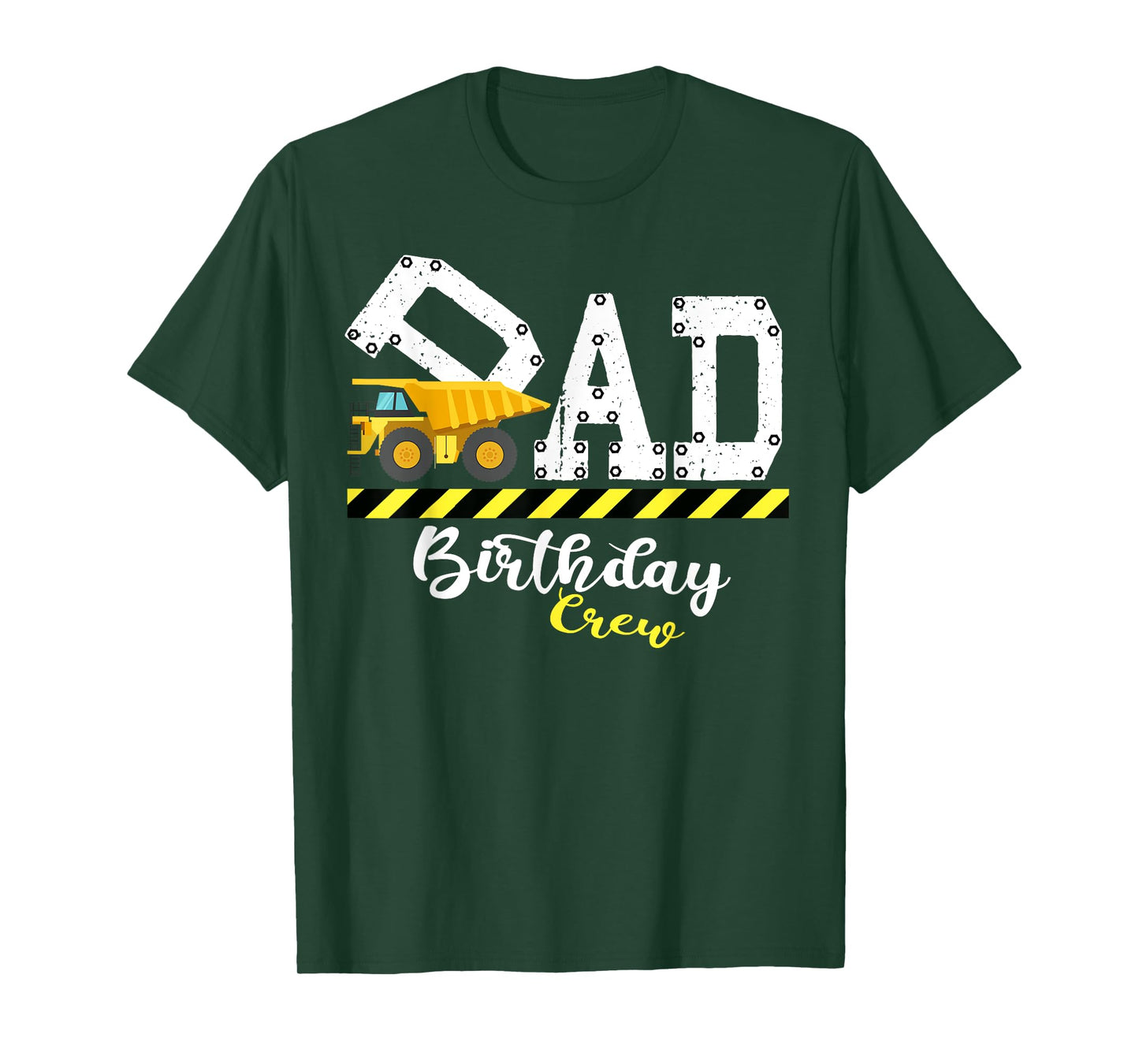 B-Day Party Dad Birthday Crew Construction Birthday Party T-Shirt