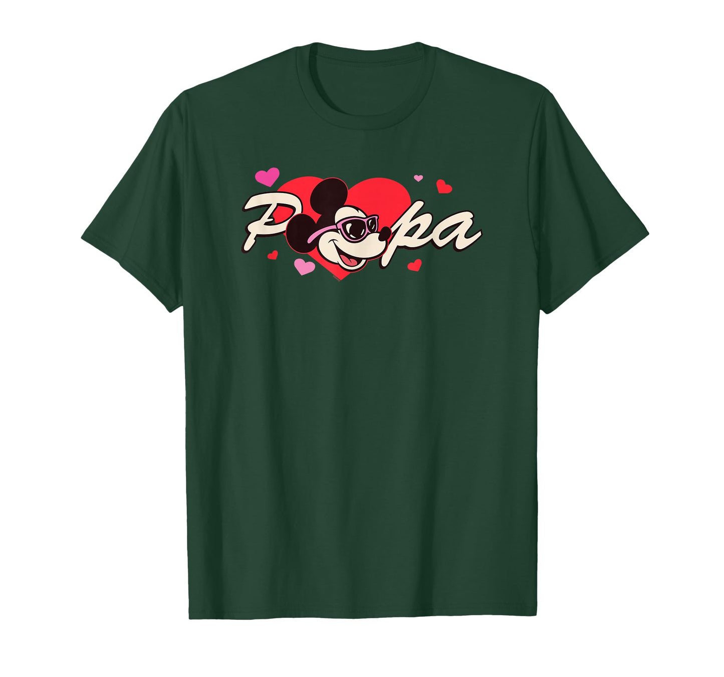 Disney Valentine's Day Papa Gift Family Matching Trip T-Shirt