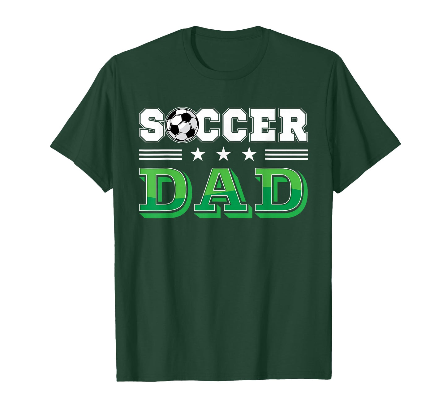 Soccer Dad Father Family Matching Birthday Team Supporter T-Shirt