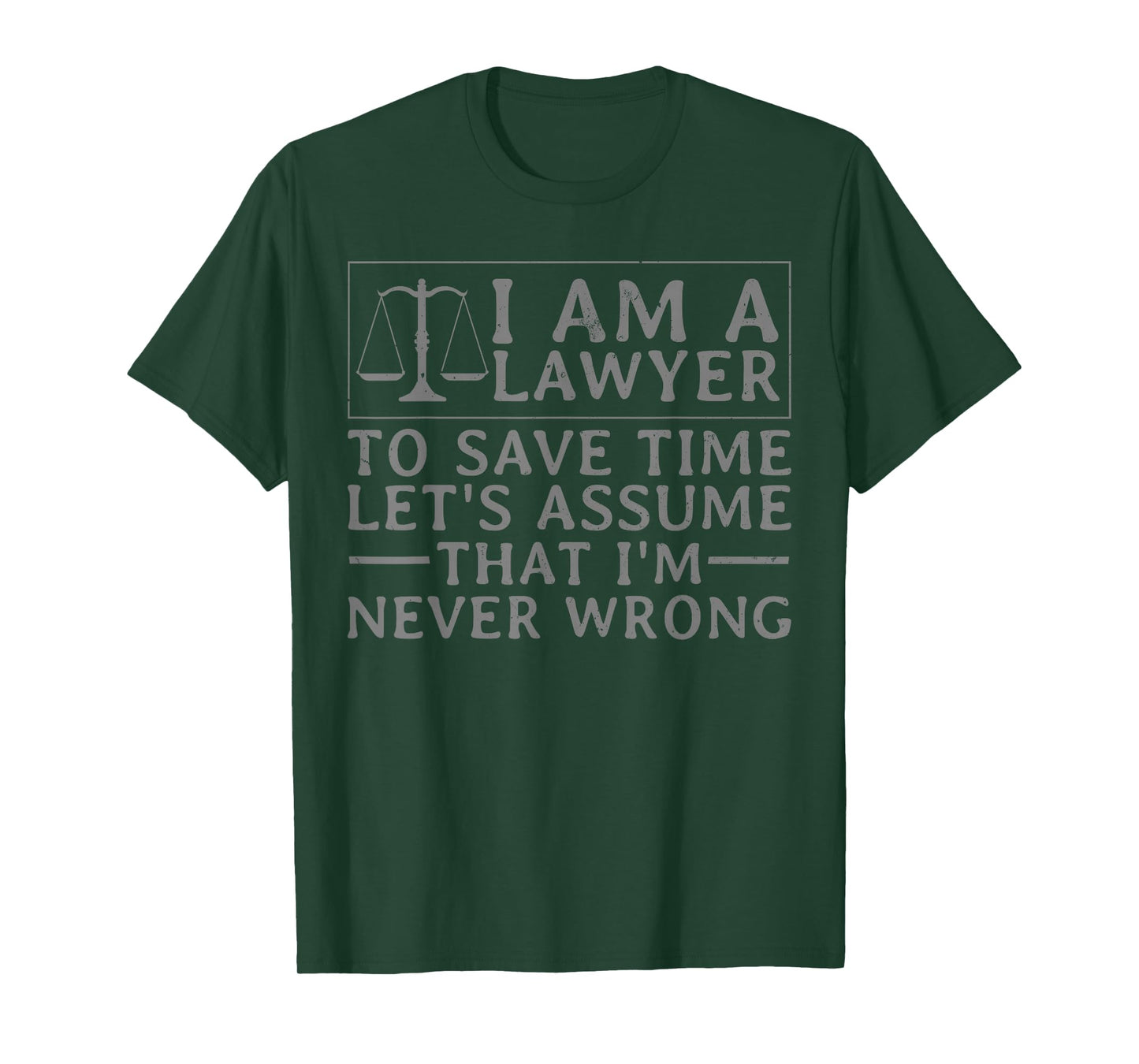 Cool Lawyer Design for Men Women Attorney Law School Lawyer T-Shirt
