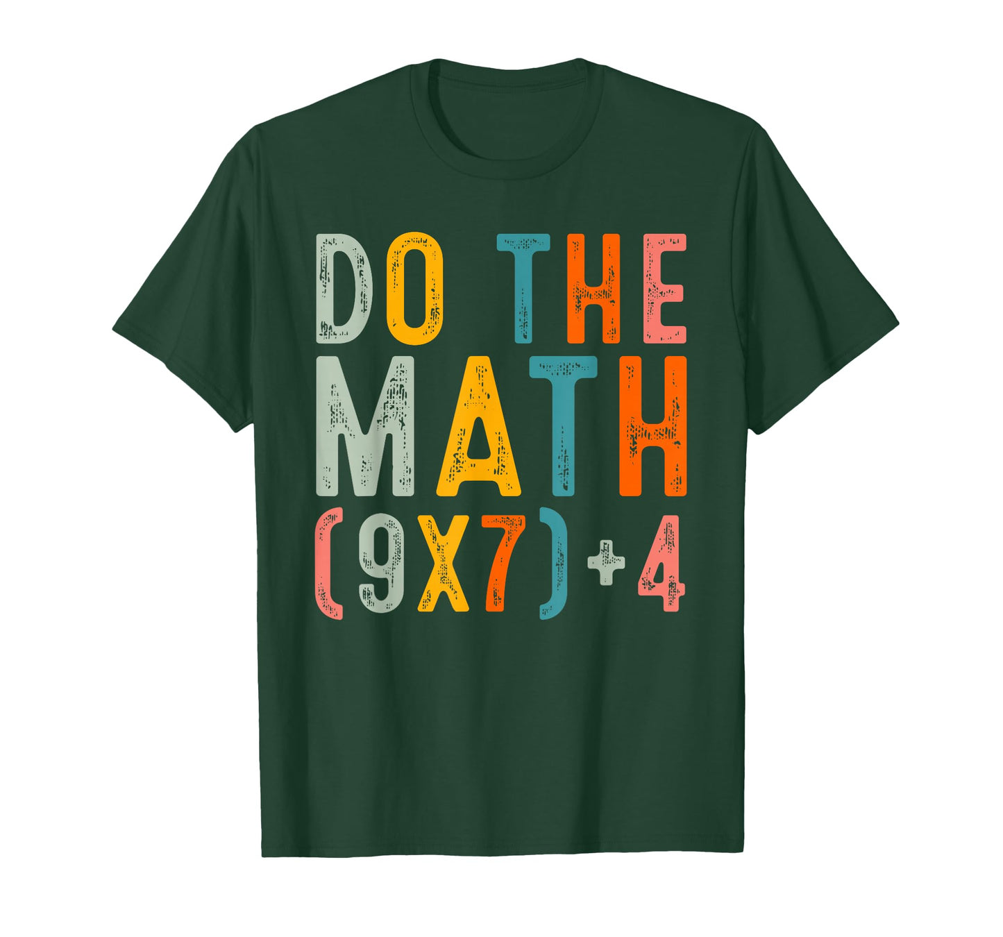 Do The Math 67 Meme Funny Six Seven Men Women Teacher T-Shirt
