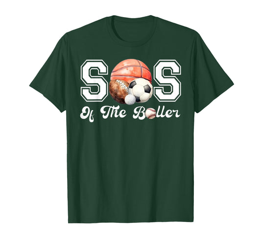 Sister of The Birthday Boller Born 2 Ball Matching Family T-Shirt