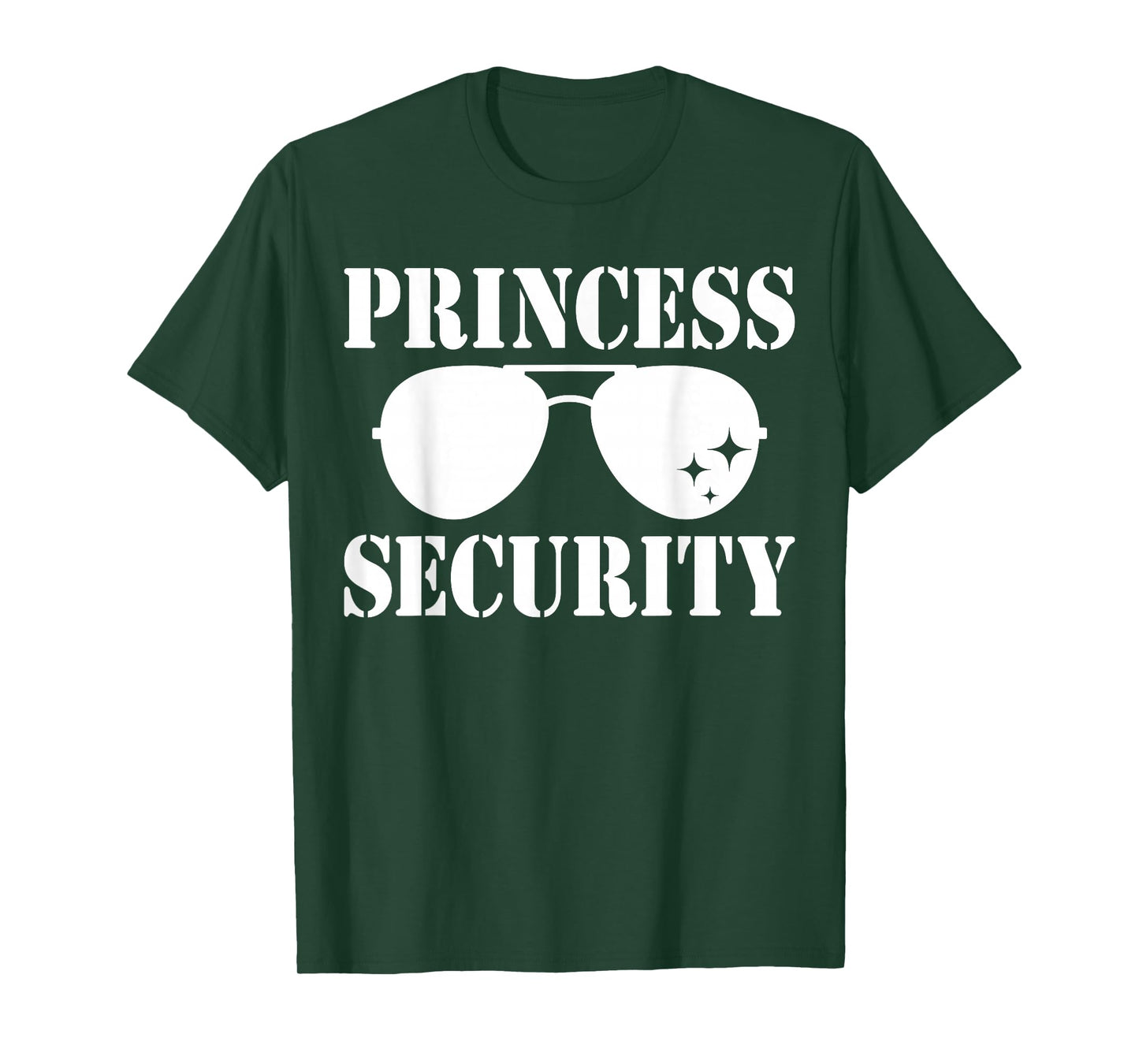 Princess Security Halloween Costume Dad Mom Boy T-Shirt