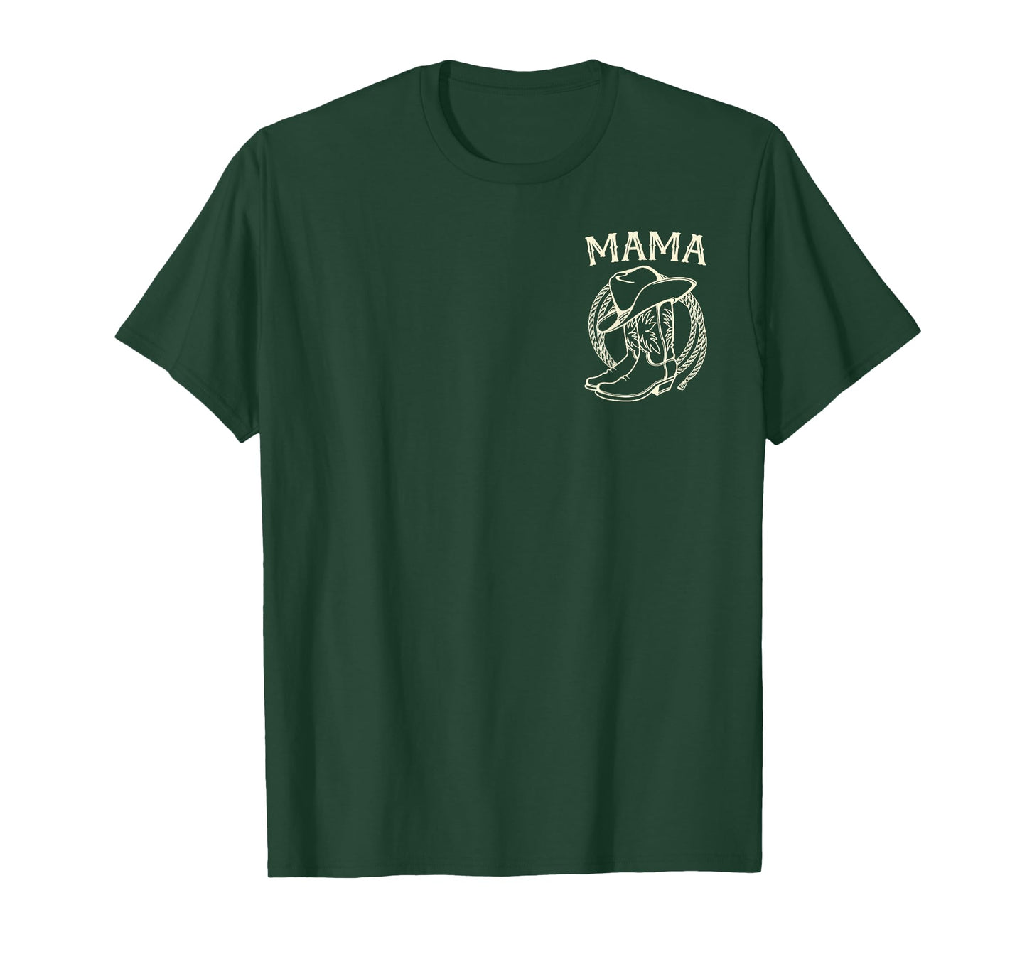 Rodeo Mama Western Cowboy Birthday Boy Family Matching T-Shirt