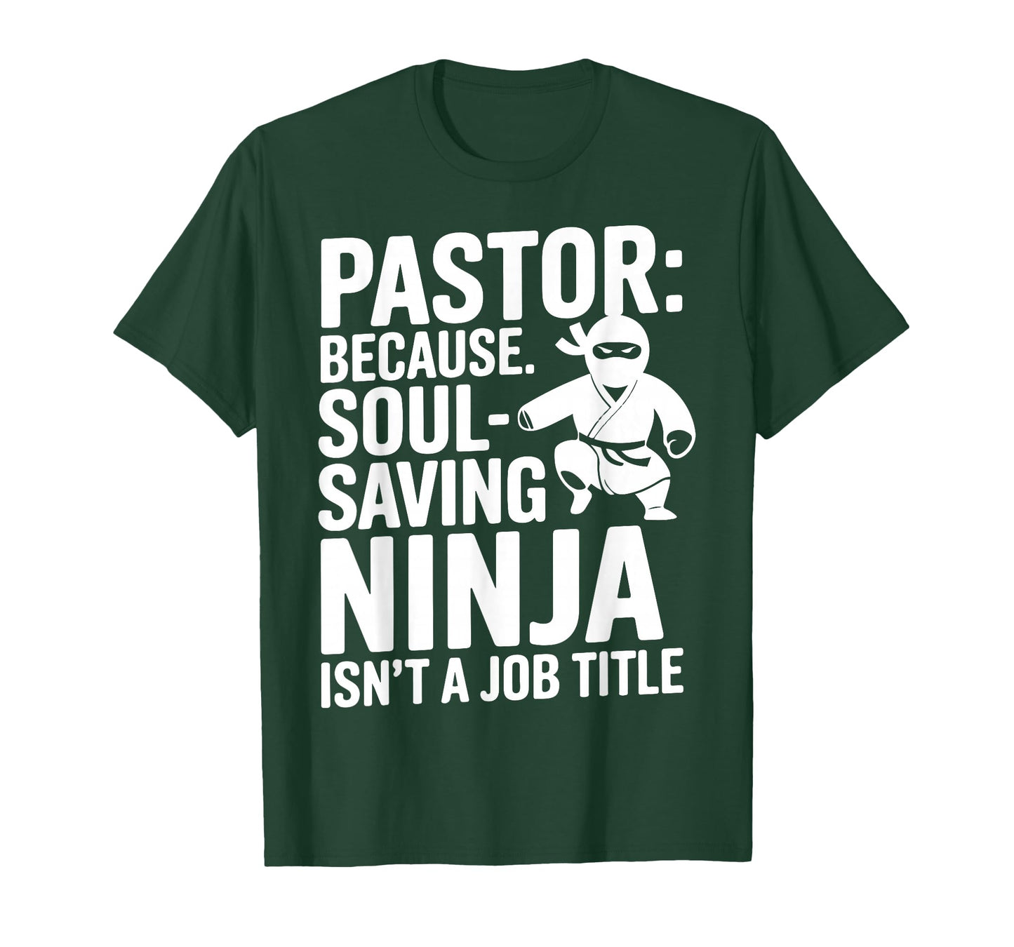 Funny Pastor Humor Christian Faith Leadership Joke T-Shirt