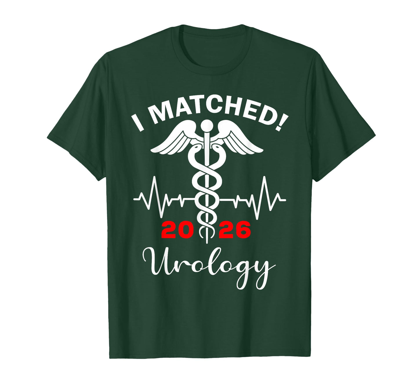 I Matched Urology Medicine Match Day 2026 Residency T-Shirt