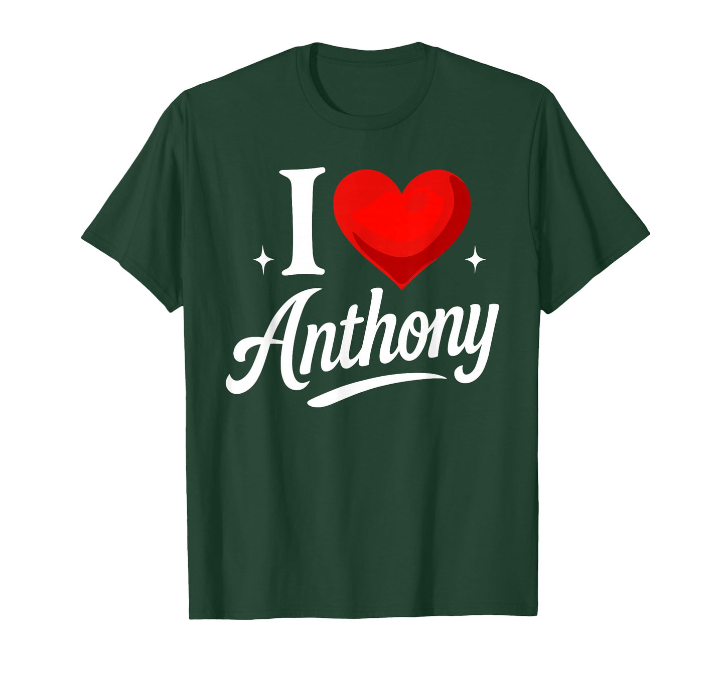 I Love ANTHONY T-Shirt Name ANTHONY T-Shirt