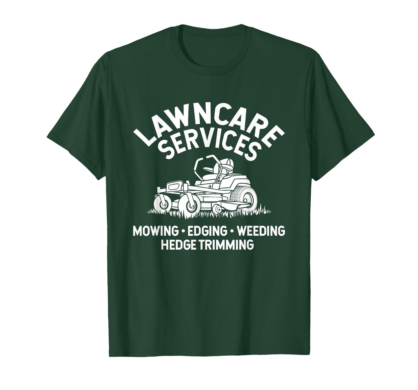 lawn care services zero turn mower T-Shirt