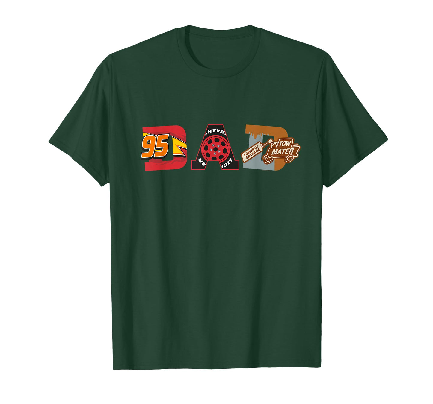 Disney and Pixar’s Cars Dad Father’s Day Birthday T-Shirt