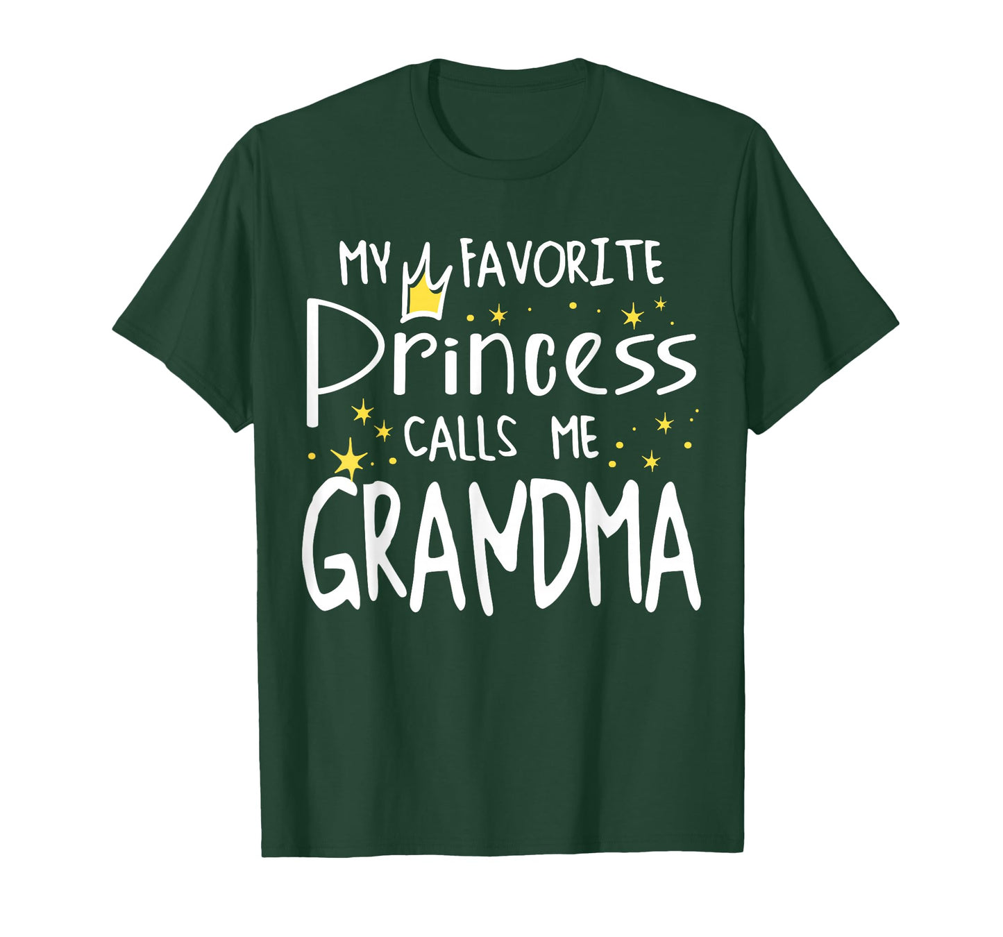 My Favorite Princess Call Me Grandma Cute Birthday Family T-Shirt