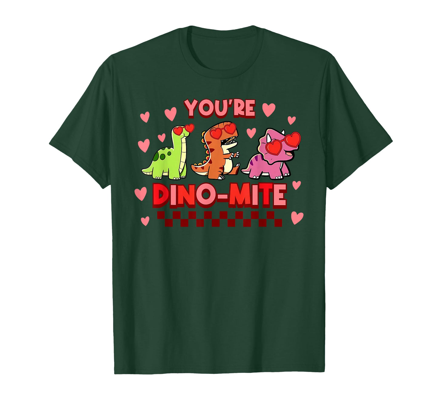 You're Dino Mite Dinosaur Valentines Day Teacher Student T-Shirt