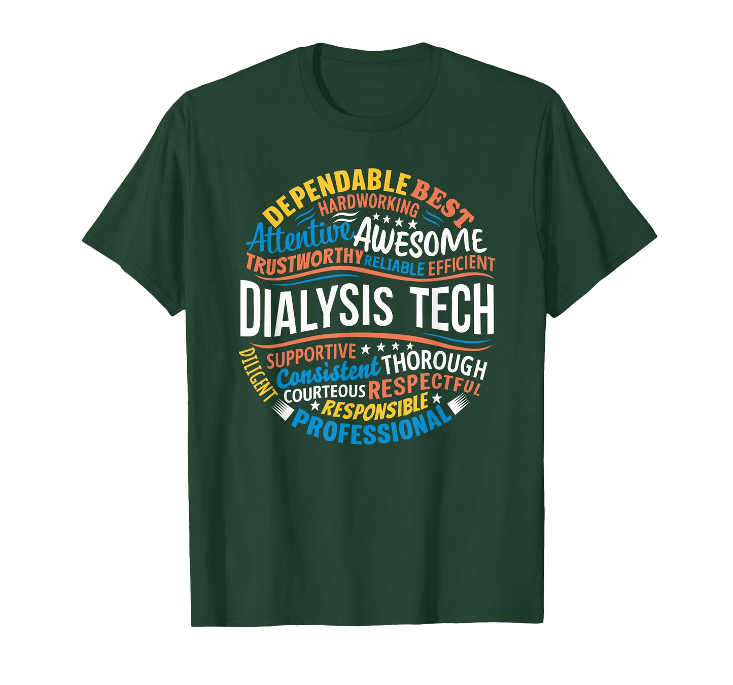 Dialysis Tech Tshirts Funny Dialysis Technician Week Gifts T-Shirt