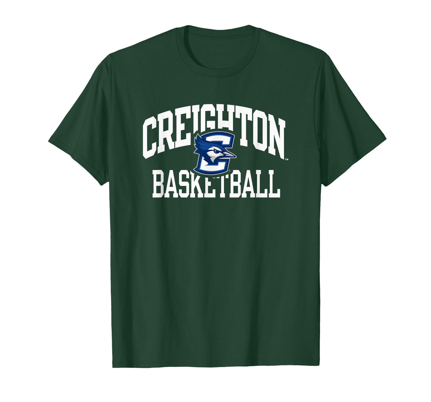 Creighton Bluejays Basketball Arch Black Officially Licensed T-Shirt