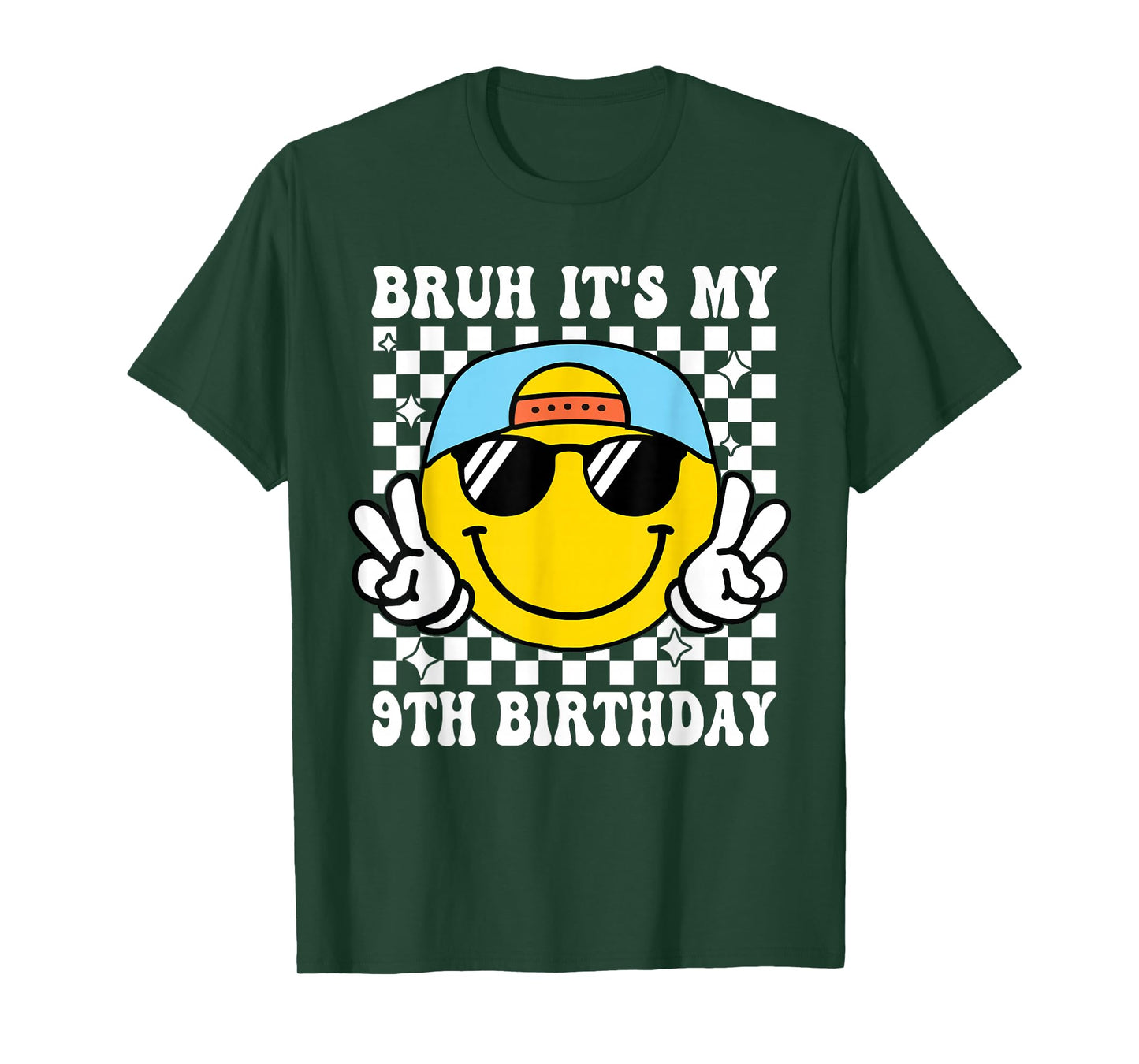 Bruh It's My 9th Birthday 9 Year Old Birthday Boys Girls T-Shirt
