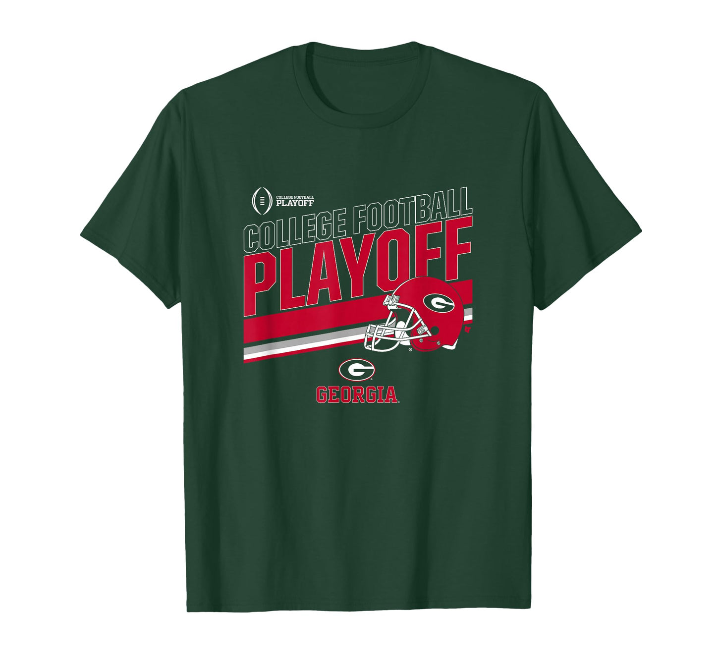 Georgia Bulldogs College Football Playoff Stripe 2025 T-Shirt