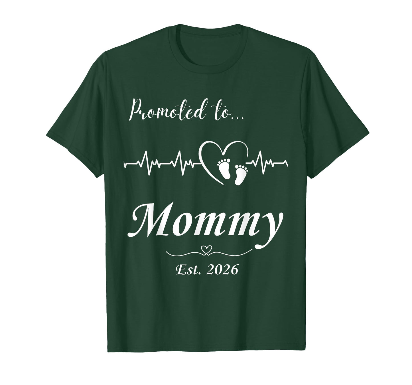 Promoted to Mommy Est. 2026 Best Presents for Expecting Moms T-Shirt