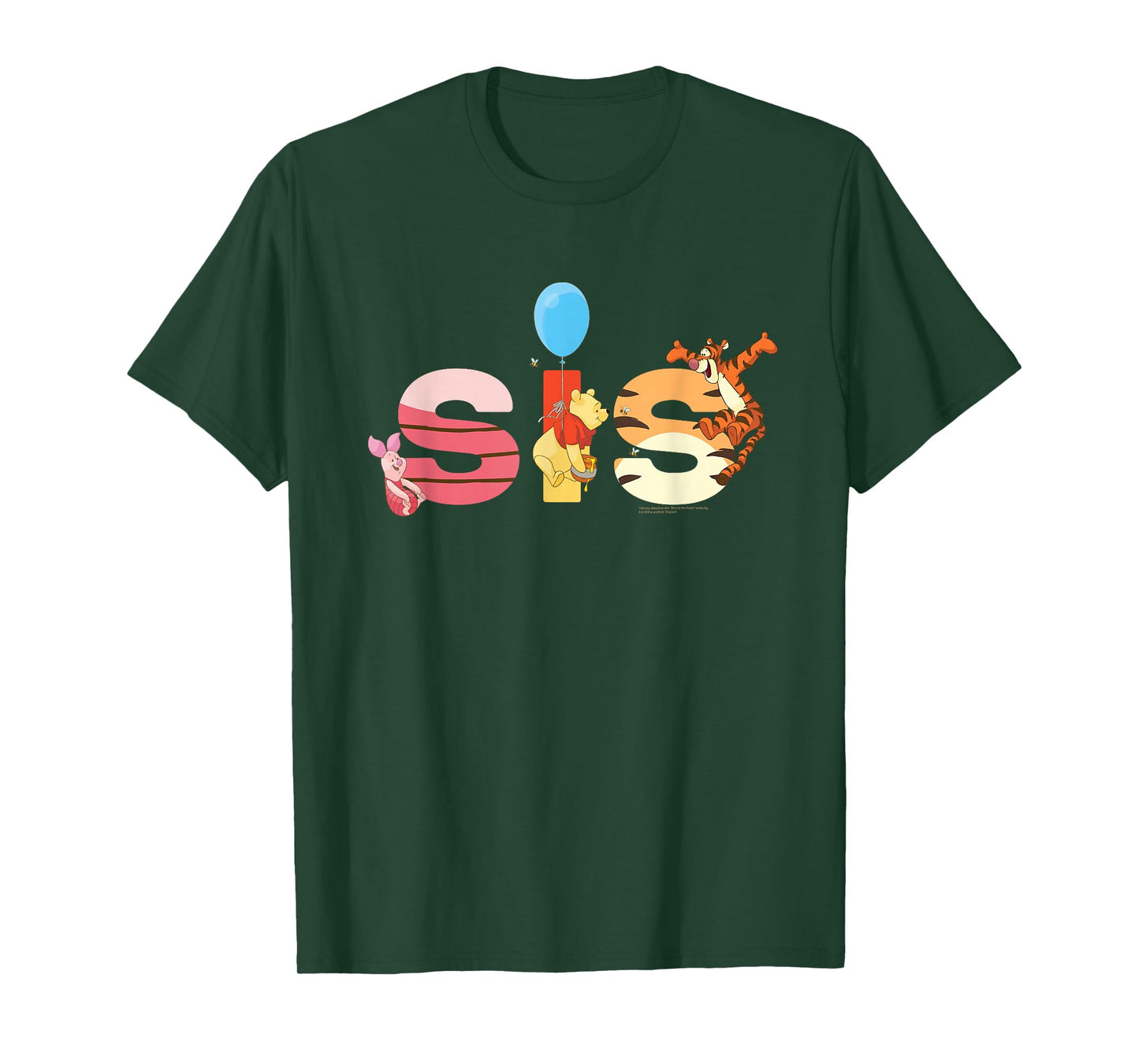 Disney Winnie the Pooh and Friends Sis Family Trip Matching T-Shirt