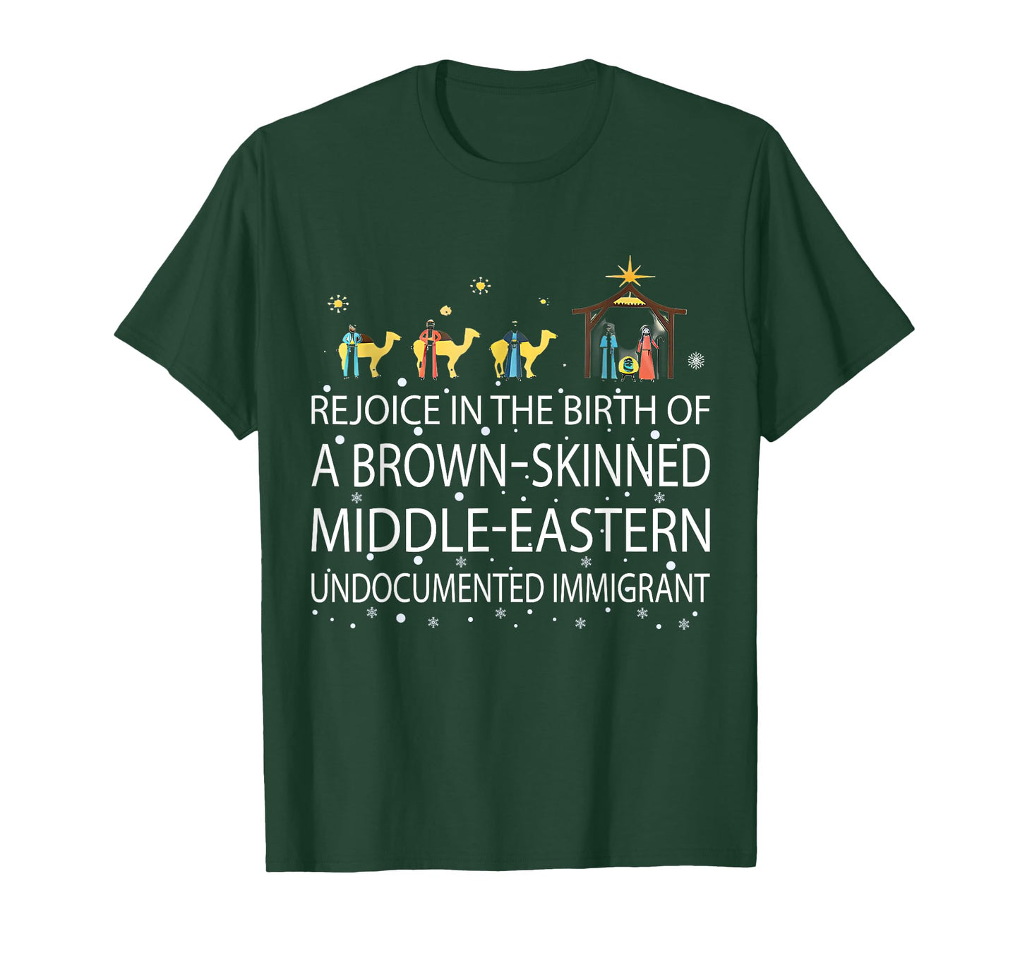Rejoice In The Birth Of A Brown Skinned Middle Eastern T-Shirt