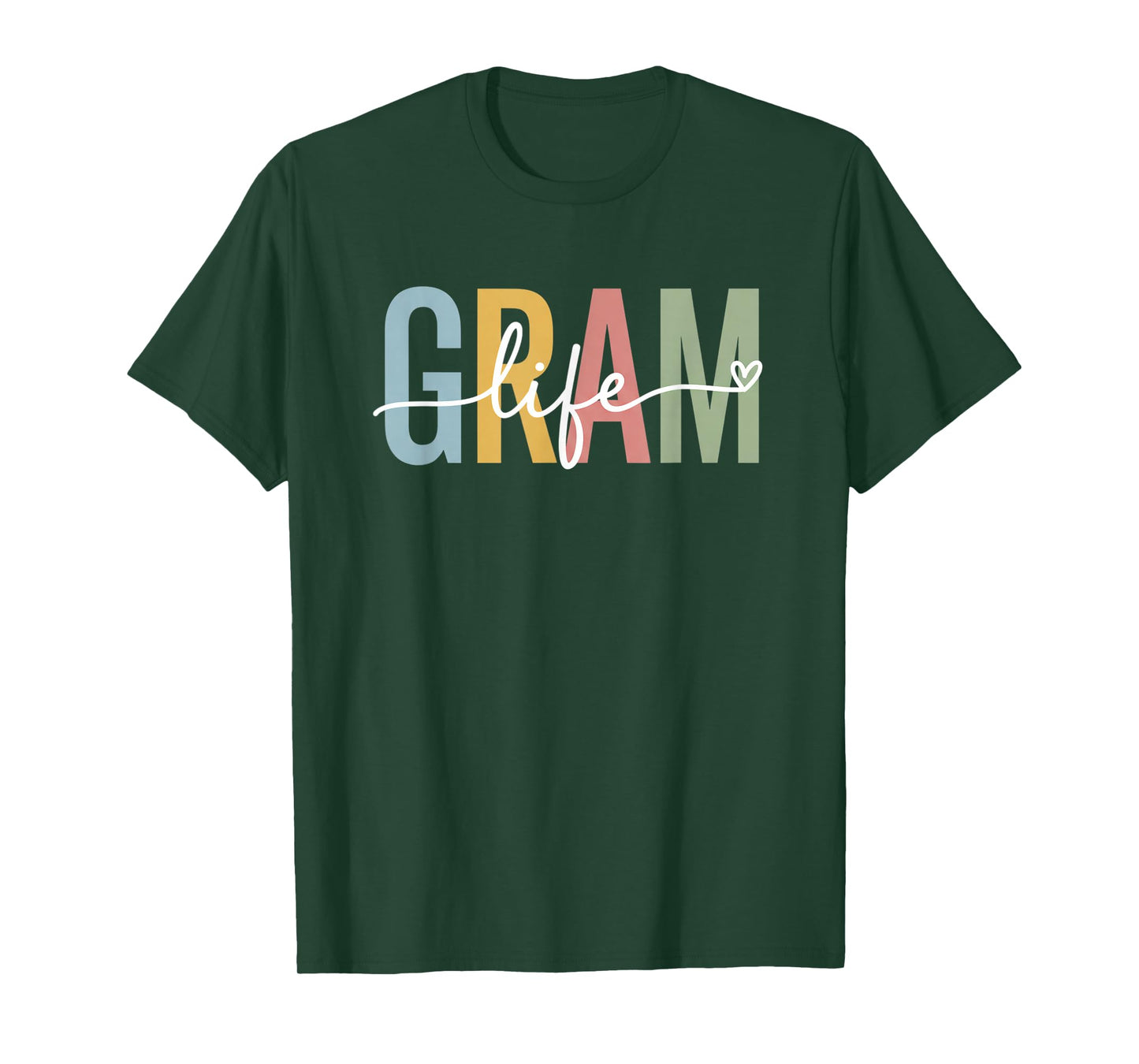 Grandparent Gram Life Gram Grandma Grandmother Proud Grand T-Shirt