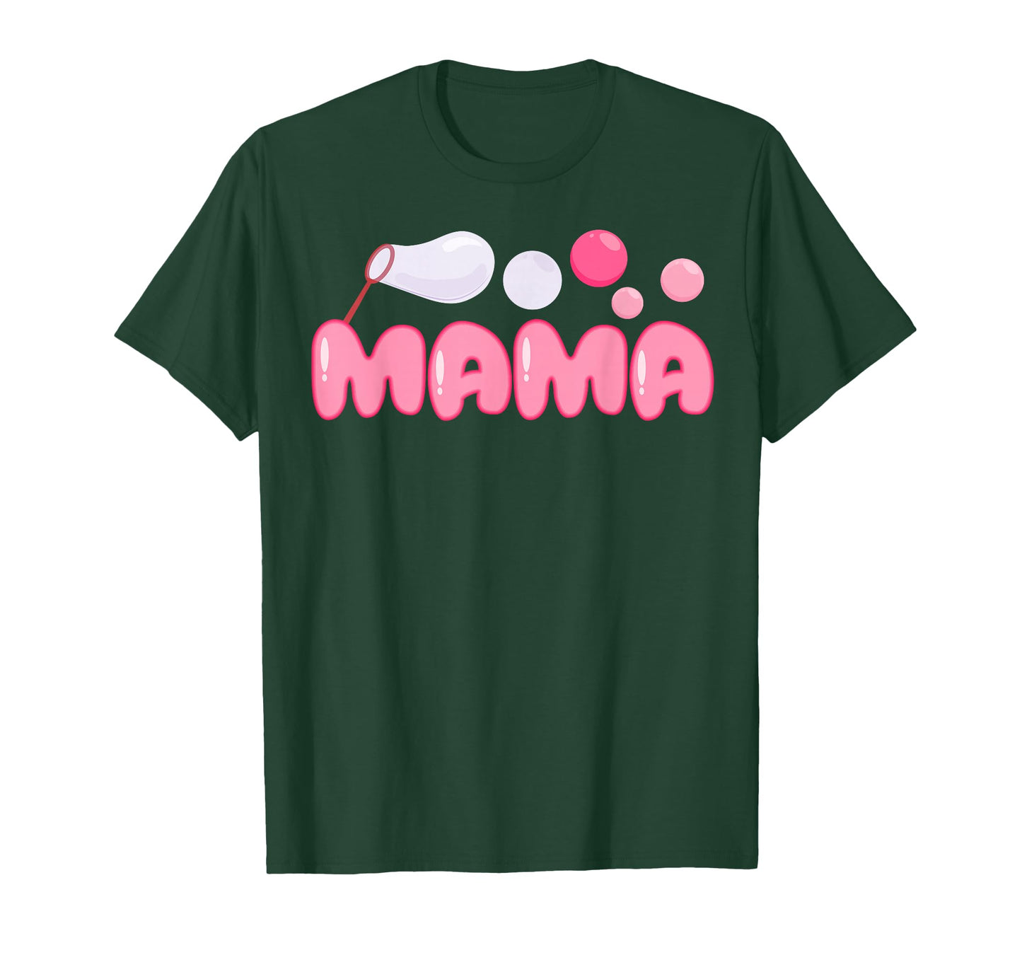 Mama Bubble Birthday Party Matching Family T-Shirt
