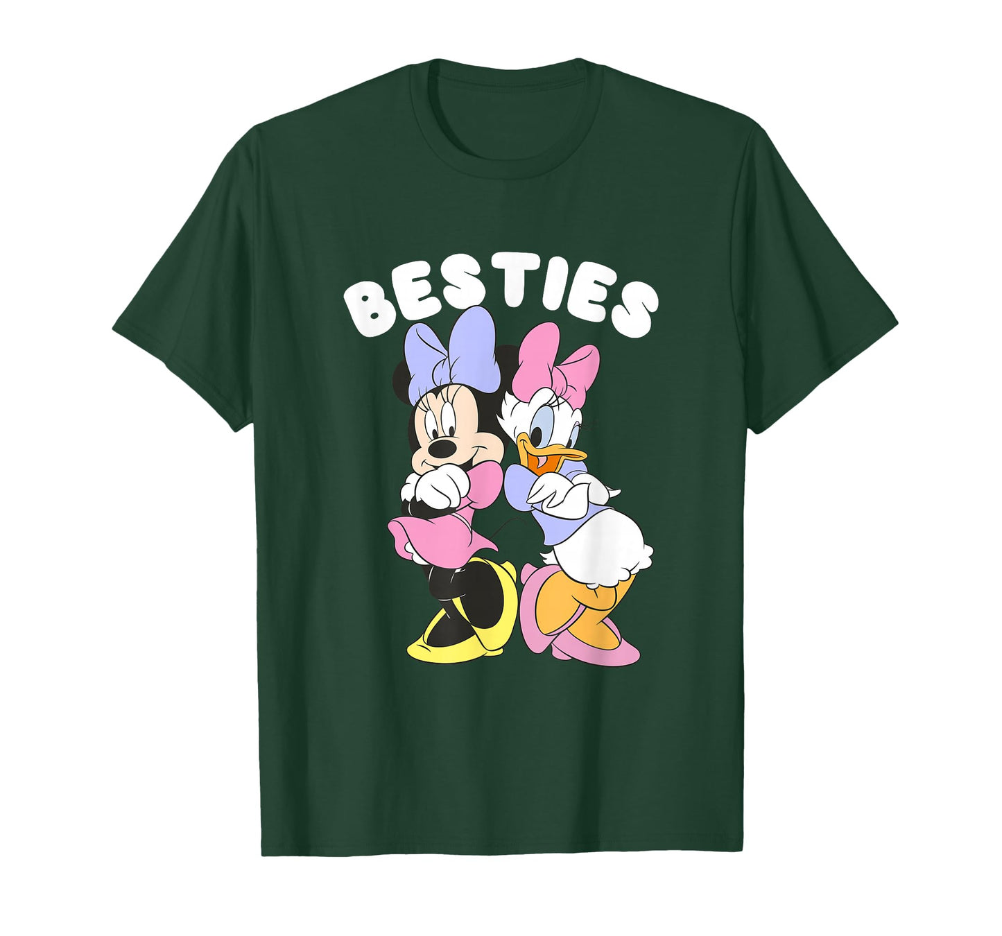 Disney Mickey and Friends Minnie and Daisy Besties Vibes T-Shirt