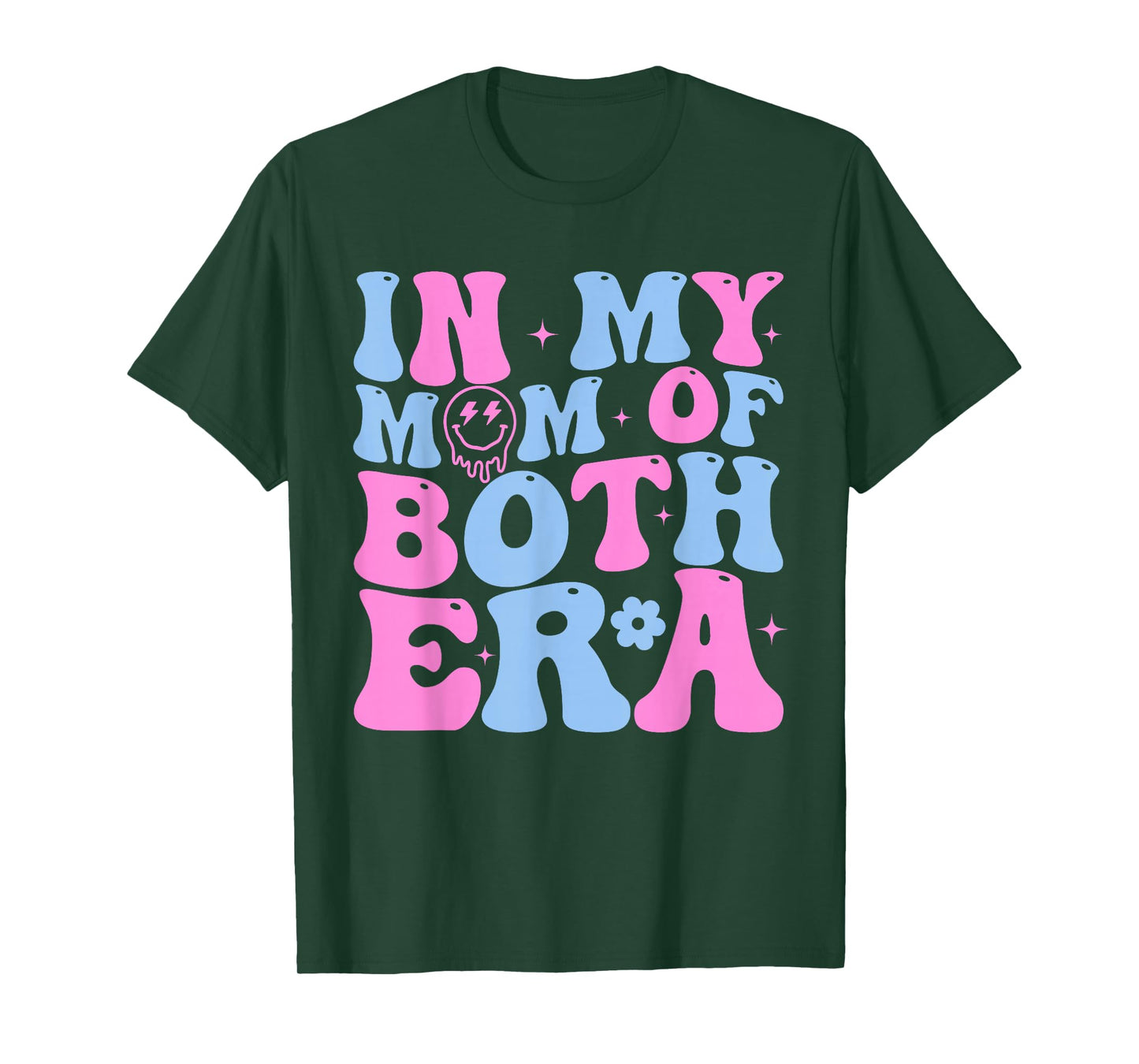 In My Mom Of Both Era Mama Of Both Mother Of Boy And Girl T-Shirt