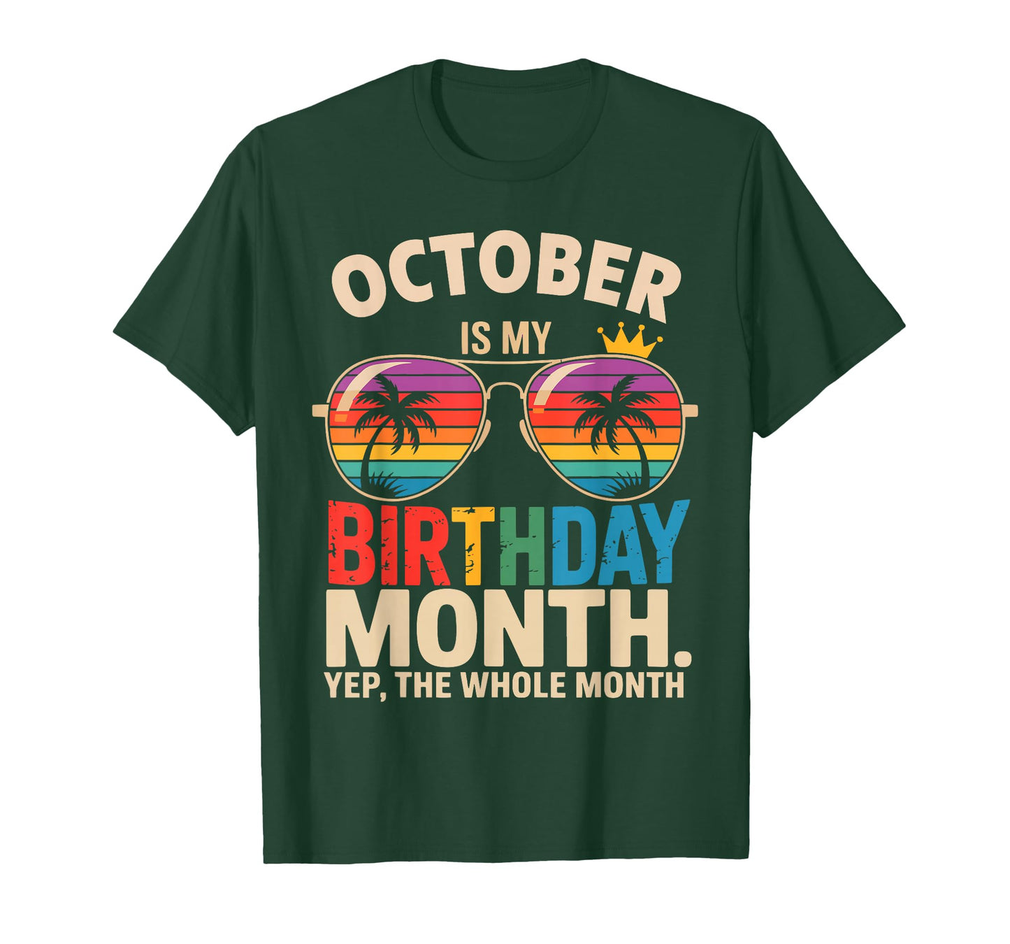 October is My Birthday October Birthday T-Shirt